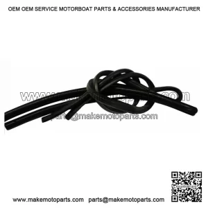 Pair of Black Side Panel Rubbers ?C New, for Vespa PX, P & LML.