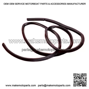 Black Rubber Glovebox Surround Rubber for VESPA PX, T5, TX & LML STAR.