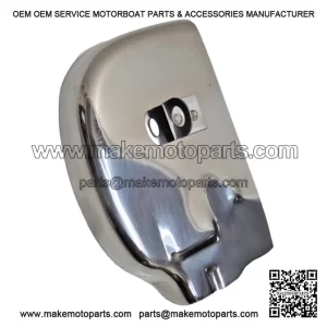 Stainless Steel Gear Selector Box Cover for Vespa T5 & T5 Classic ?C fits PX Gearing 125cc.