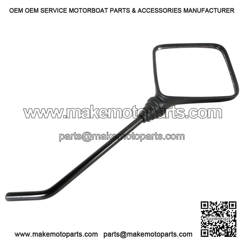 Left or Right Hand Side Black Mirror for Piaggio Vespa PX, PK & T5.