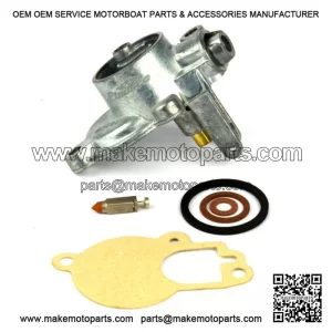 SI 24.24 Carburetor Cover Kit with Enlarged Conical Needle for Vespa PX 150.