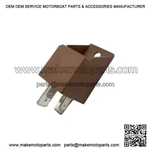Starter Relay (E-Start 12V-80A) for Piaggio Vespa PX 125-200, ET2-ET4 & Primavera.