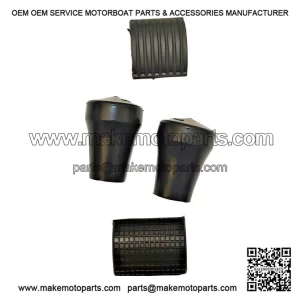 Kickstart / Rear Brake Pedal Rubber & Stand Feet Kit ?C fits ALL VESPA PX & PE Models.