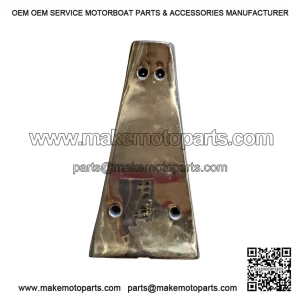 Polished Stainless Steel Centre Floor Mat, Vespa PX, PE, LML 2T, T5 Classic