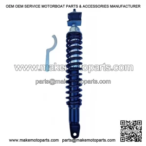 Rear Shock with Shock Mount Rubber for Vespa LML, PX 80/125/150/200, Sprint & VBB.