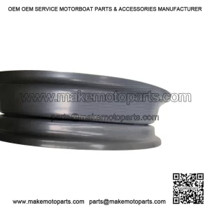 3-Piece Silver/Grey Split Wheel Rim for Vespa PX, LML & T5.