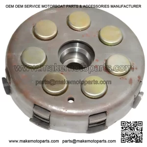 Complete 7-Spring 21-Tooth Clutch Assembly for Vespa LML, PX 200 & Cosa 125-200.