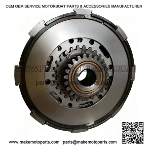 22-Tooth 7-Spring Clutch Assembly for Vespa P200E, PX200 EFL & Rally.