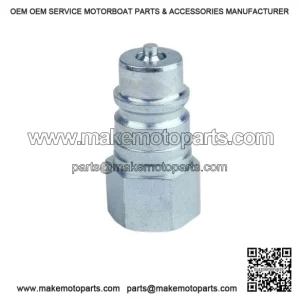 Hydraulic Quick-Connect Coupler Plug ?C Replacement for John Deere AM102420