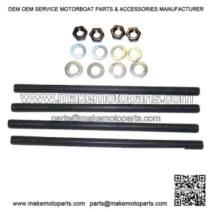 High Strength Cylinder Stud Kit with Fixings for Vespa PX 125.