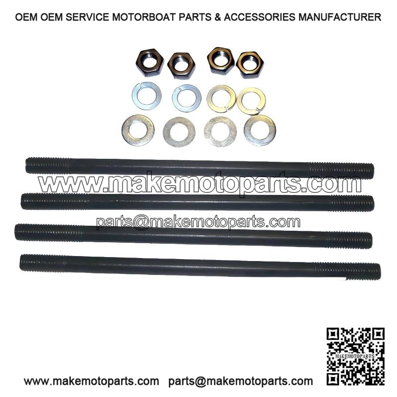 High Strength Cylinder Stud Kit with Fixings for Vespa PX 125.