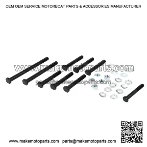 Engine Case Bolt Set for Vespa Sprint, Super, Rally, PX, PE, T5 & Cosa.