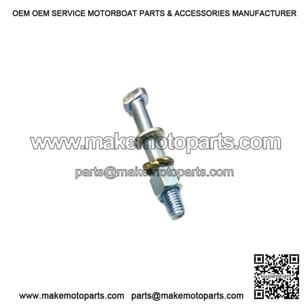 Engine Fixing Pivot / Main Bolt with Nut & Washers (M7 x 52mm) for Vespa PX & LML Scooters.
