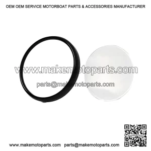 Frame Lock Nut + Speedometer Glass, Vespa Px Pe 125 150 200