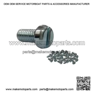 Pack of 10 Cover Mounting Bolts, Vespa PX 125 - 150 - 200