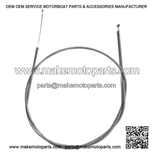 Grey Friction-Free Teflon-Lined Throttle Cable (Inner & Outer) for PX, T5, LML & PK.