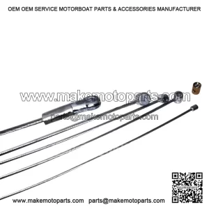 Inner Cable Set (inc. Extra Long Throttle) for Vespa P200E / EFL / PX Disc Models.