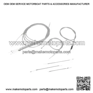 Original Cable Set with PE Inner Liner for Vespa PX 200 E & VSX1T (-86).