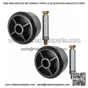 Deck Roller Kit with Hardware ?C Compatible with Grasshopper Mowers ?C Replaces 426122, 902284, 243365 (2-Pack)