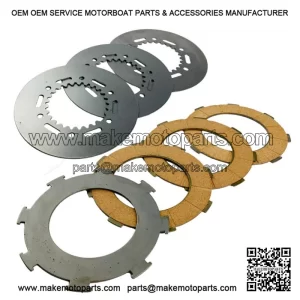 Clutch Friction Plate Kit (Up to 1995) for Vespa PX200, RALLY200 & T5125.