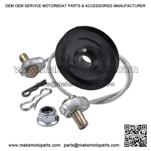 Deck Lift Pulley and Cable Kit ?C Fits Cub Cadet SLTX1050, SLTX1054, and SLTX Series Tractors
