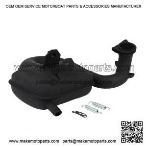 Touring Exhaust for Vespa PX200 & Rally200.
