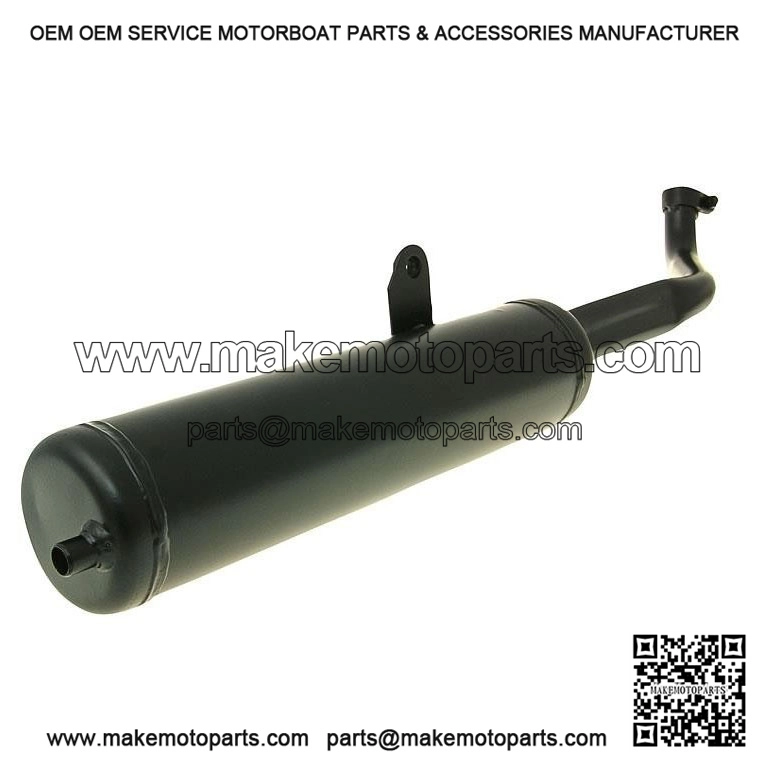 Unrestricted Exhaust (22.5mm) for Piaggio Vespa Ciao & PX 50.