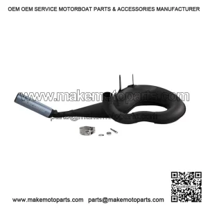 Power Exhaust in Black Sound for Piaggio Vespa PX 125/150 & LML Star D.