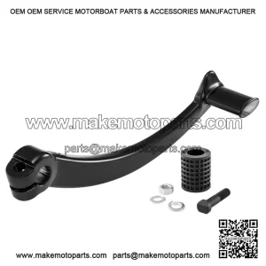 Black Powder Coated VBB Style Conversion Kickstart Lever for VESPA PX & PE.