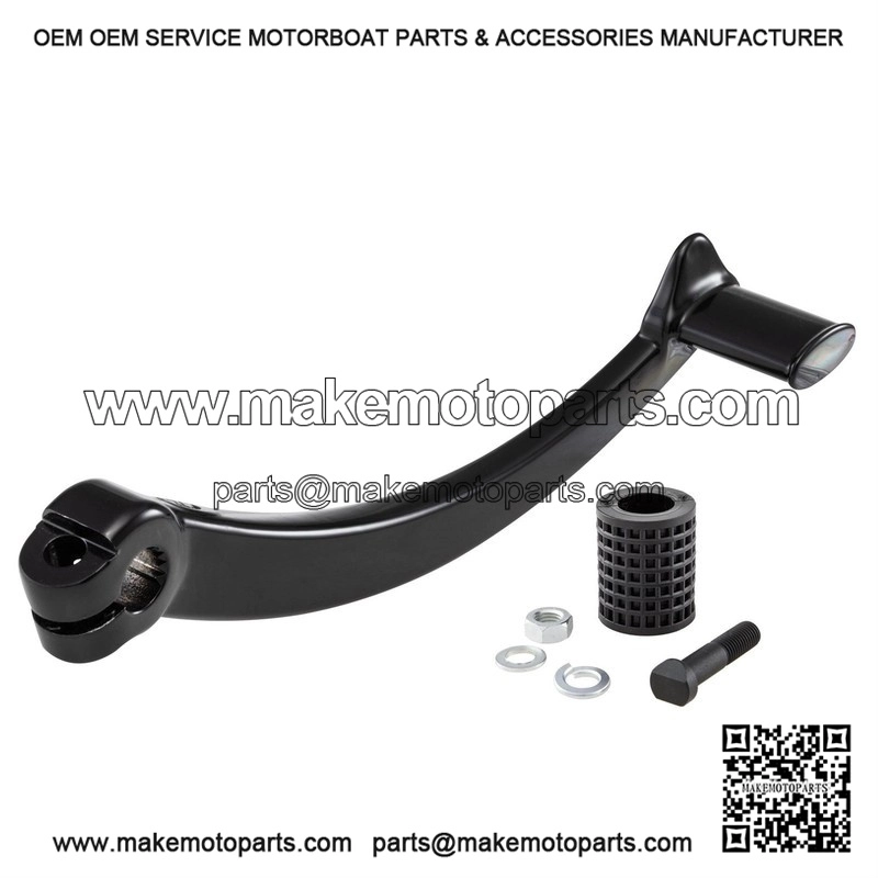 Black Powder Coated VBB Style Conversion Kickstart Lever for VESPA PX & PE.