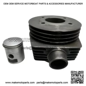 Vespa PX125 Cylinder and Piston Assembly, Vintage Model