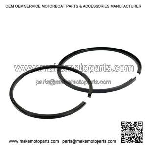 Standard Piston Top (Dykes Ring) & Bottom Rings for Piaggio Vespa PX125.