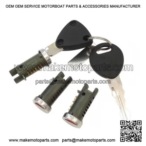 Replacement Lock Set with Keys to fit Vespa PX 125/150/200, T5, LML Star, Deluxe, PE & PK.