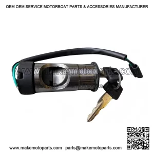Complete Steering/Ignition Lock Assembly (2-Wire AC) with Key for VESPA PX & LML.