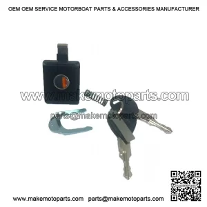 Lock Kit / Keys for Front Trunk ?C fits Vespa PK XL & VESPA PX 125 ARCOBALENO.