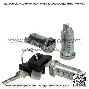 Kit of 3 Locks + 2 Keys for Piaggio VESPA PX 125/150/200 Arcobaleno.