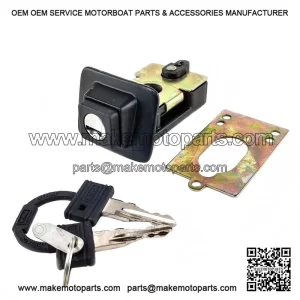 Complete Seat Lock Kit for Piaggio Vespa PX PE 125/150/200 Arcobaleno (1983-1997).