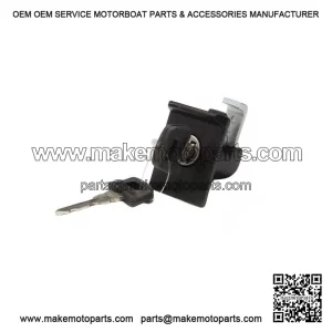 BLACK TOOLBOX LOCK ?C For Vespa PX, PE