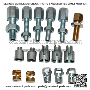 Complete Cable Adjuster & Trunnion Set for Vespa PX, Rally, SS 180 & Sprint 125-150.
