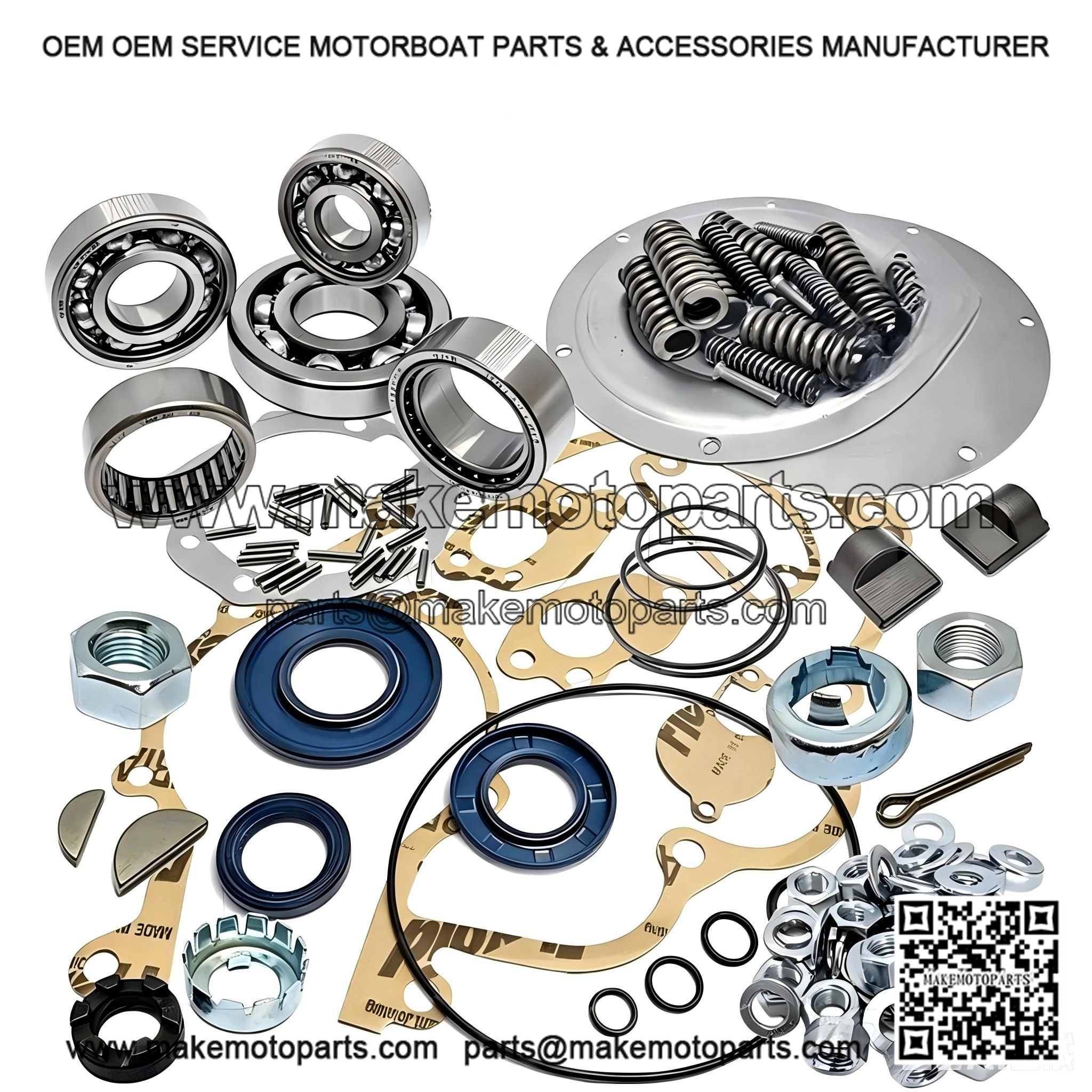 Complete Engine Overhaul Kit for Vespa PE & PX 125-150 (With/Without Mixer).