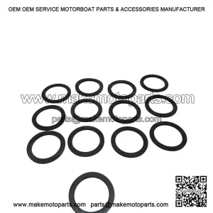13?PIECE FUEL TANK CAP GASKET SET ?C For Vespa PX 125