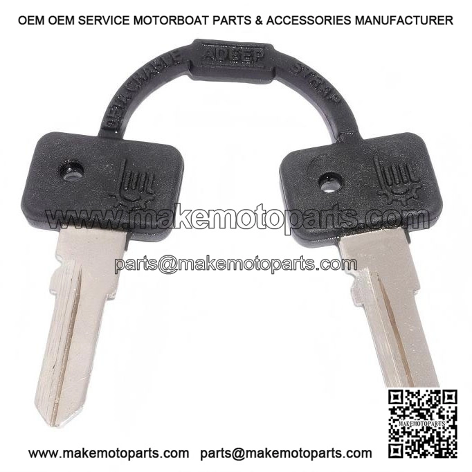 Set of 2 Blank Keys ?C Compatible with Vespa PX & LML Models.