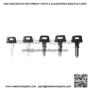5 x Piaggio Vespa Blank Keys ?C Good Deal, fits PK XL/XL2, PX Lusso & T5.