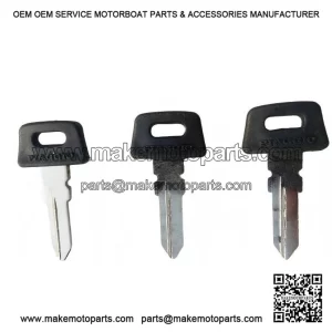 3 x Blank Keys to fit Piaggio Vespa ?C fits PK XL/XL2, PX Lusso & T5.