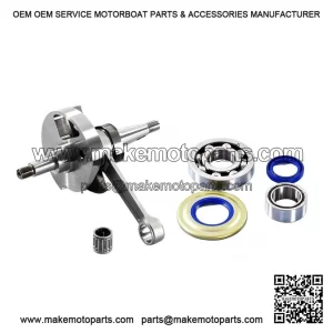 Early Racing Crankshaft 60 + Racing Bearings for Vespa PX & Cosa 125/150.