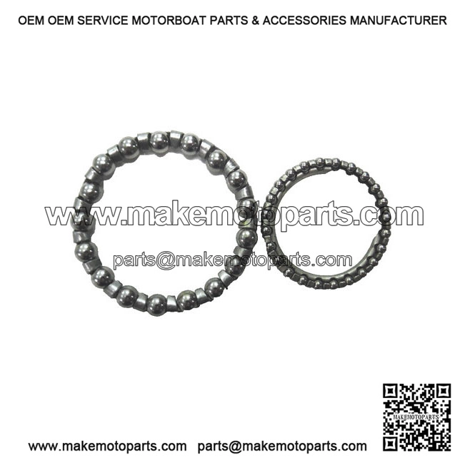 Headset Steering Bearing Set (Upper + Lower) for Vespa V50, PV, PX, GT, GL & Rally.