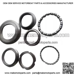 FORK RACER BEARING SET (CUP & CONE) ?C New for Vespa PX, LML, Rally