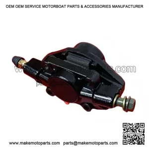 Black Front Disc Brake Caliper with Brake Pads for VESPA PX DISC & LML STAR.