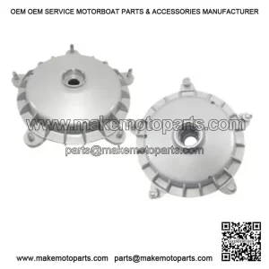 Front & Rear Brake Drum Hub compatible with Vespa PX125, PX150, LML Stella