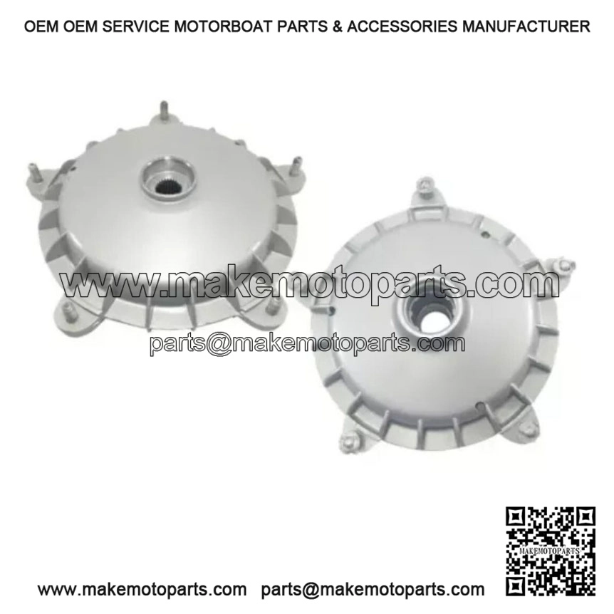 Front & Rear Brake Drum Hub compatible with Vespa PX125, PX150, LML Stella